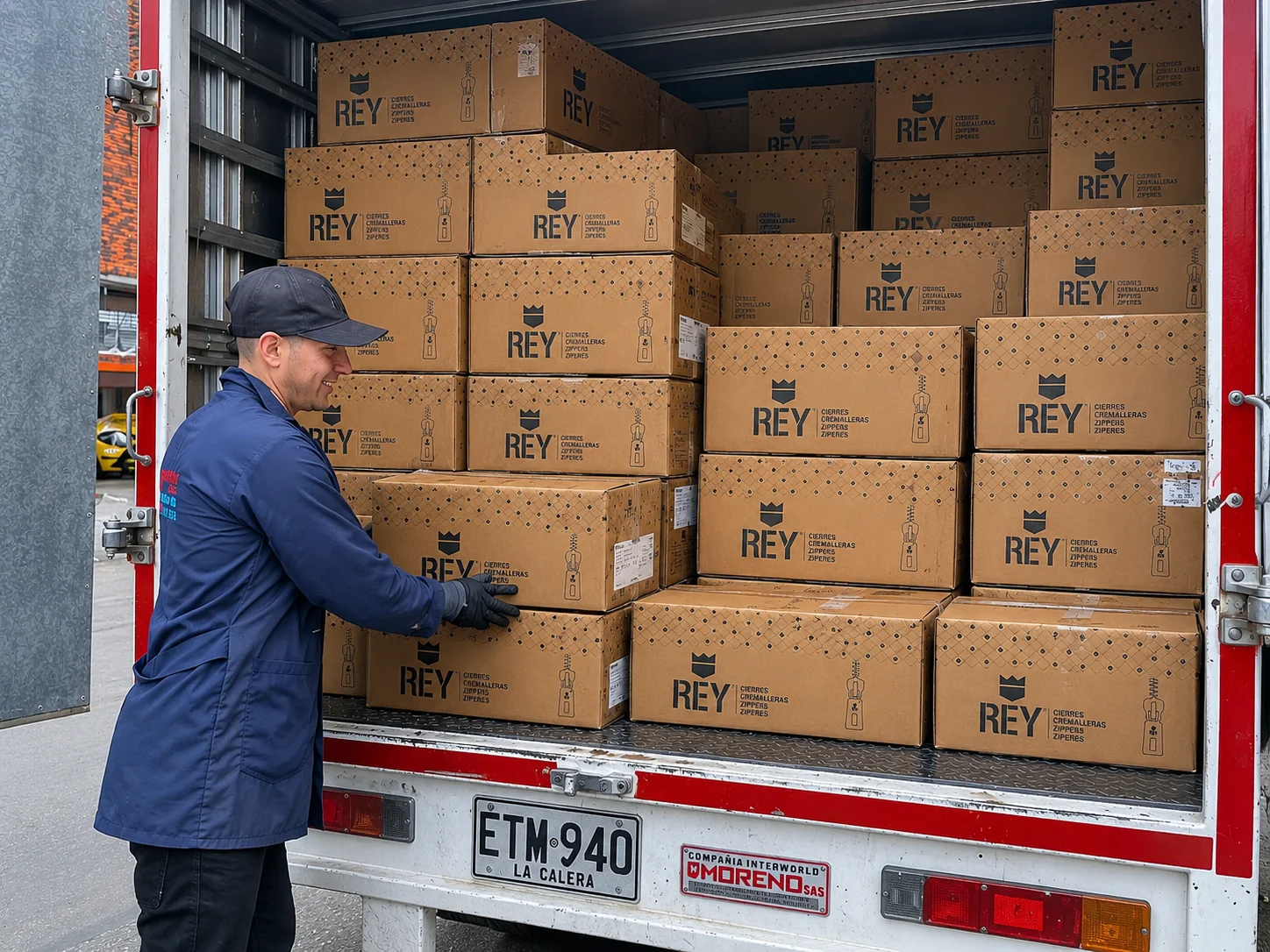 Despacho de mercancia al camion