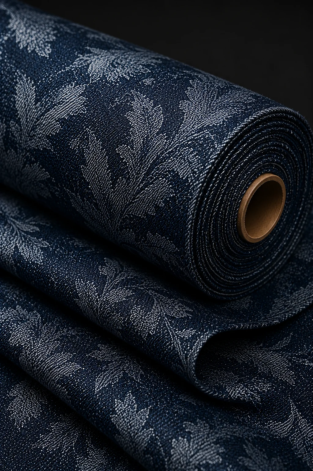 Denim jacquard